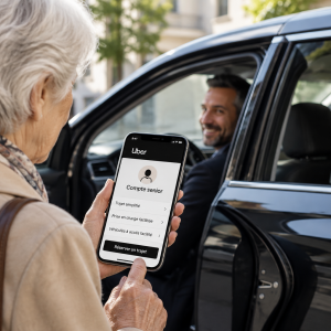 Uber adapte son application pour faciliter les déplacements des seniors